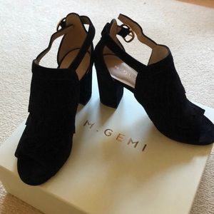 M. Gemi Sottana Suede heels